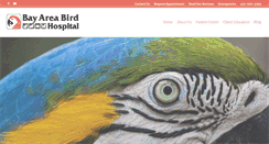 Desktop Screenshot of bayareabirdhospital.com