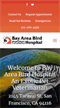 Mobile Screenshot of bayareabirdhospital.com